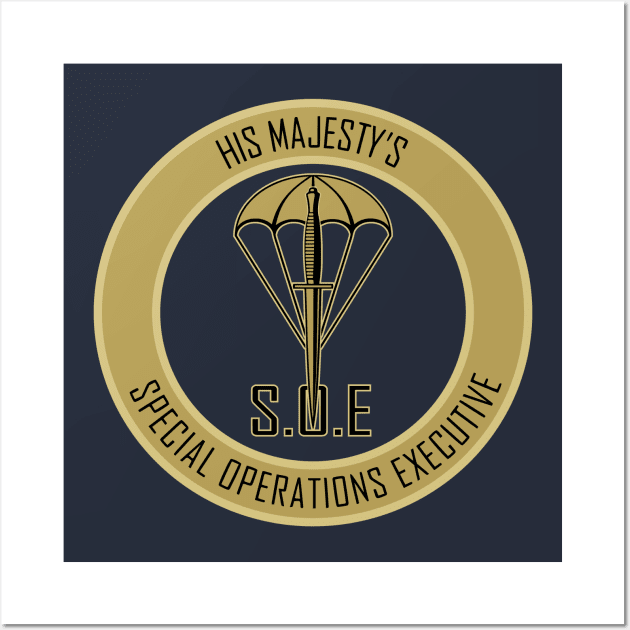 WW2 SOE Special Operations Executive Wall Art by TCP